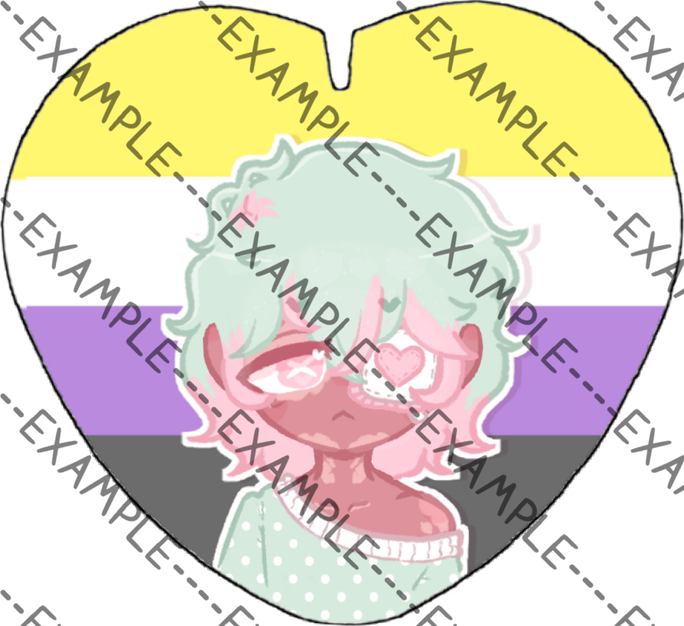 Tourmaline Pride Pins (Dmitri)