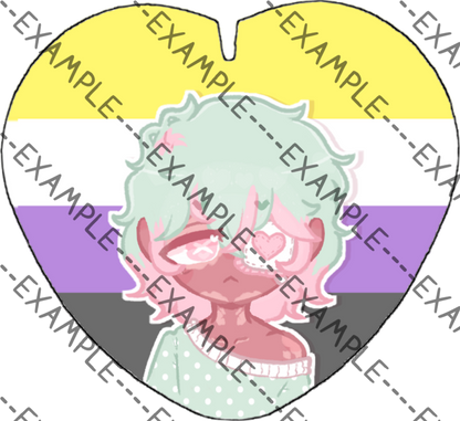 Tourmaline Pride Pins (Dmitri)