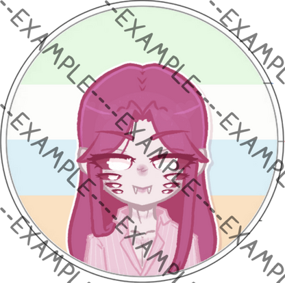 Itzee Pride Pins (Doll~Face)