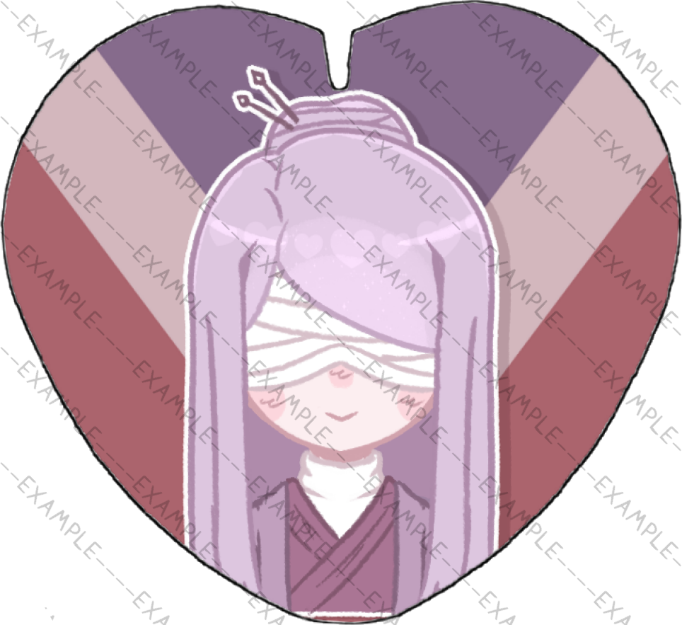 Quartz Pride Pins (Dmitri)