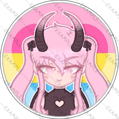 Trigger Pride Pins (Hots for Hell)