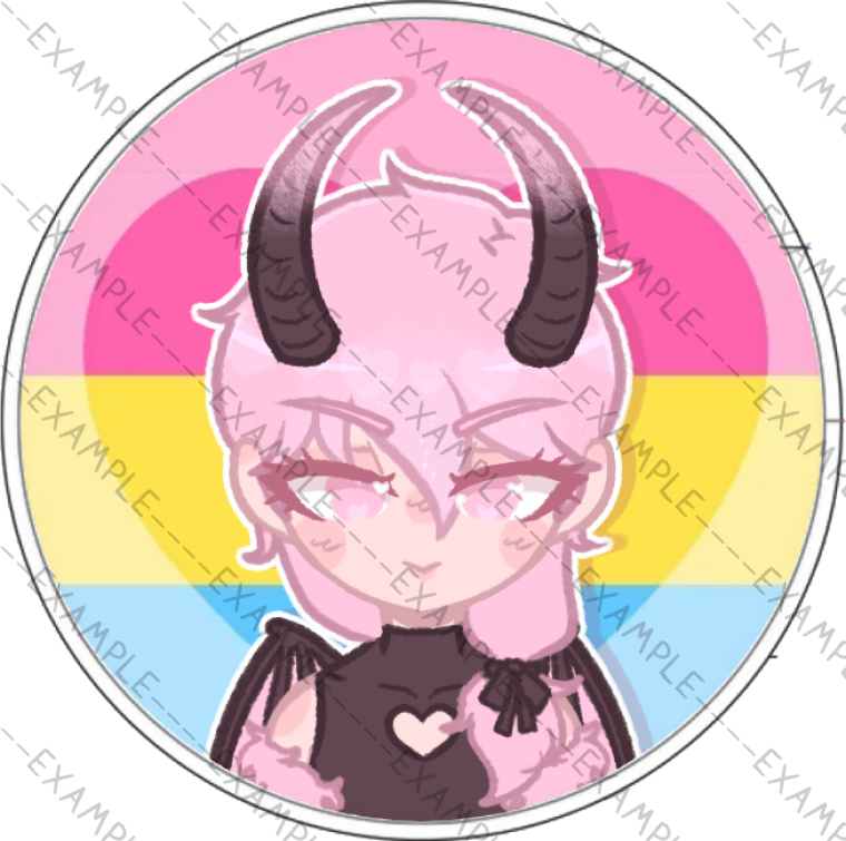Trigger Pride Pins (Hots for Hell)