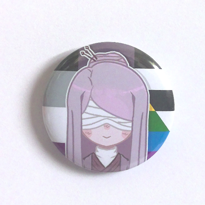 Quartz Pride Pins (Dmitri)