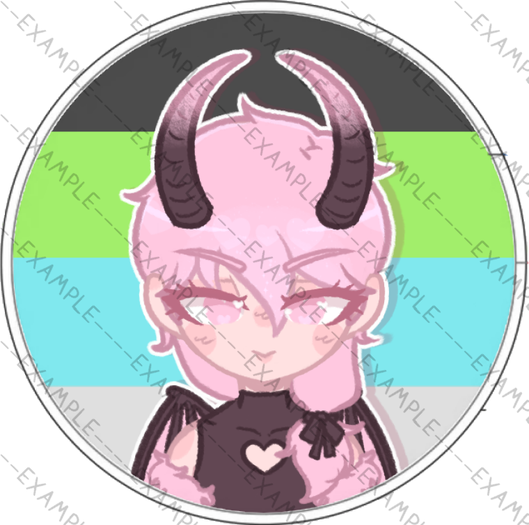 Trigger Pride Pins (Hots for Hell)