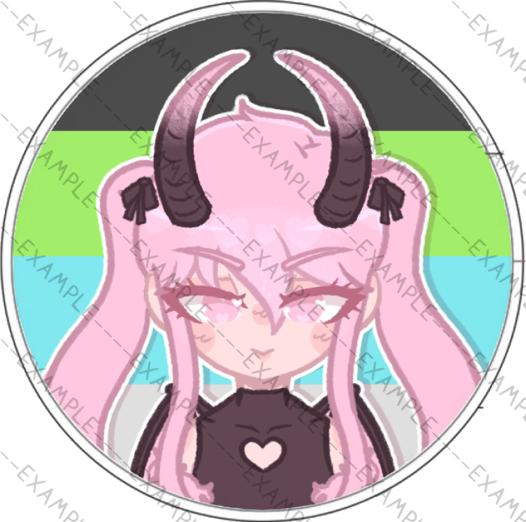 Trigger Pride Pins (Hots for Hell)