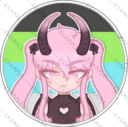 Trigger Pride Pins (Hots for Hell)