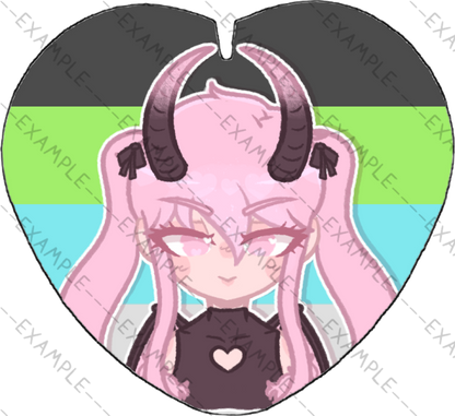Trigger Pride Pins (Hots for Hell)