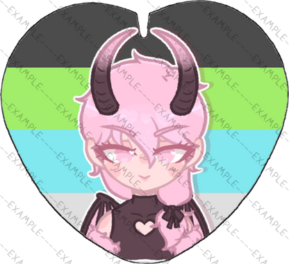 Trigger Pride Pins (Hots for Hell)