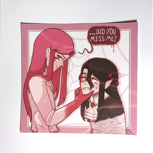 Itzee & Master Edward A5 Print (Doll~Face)