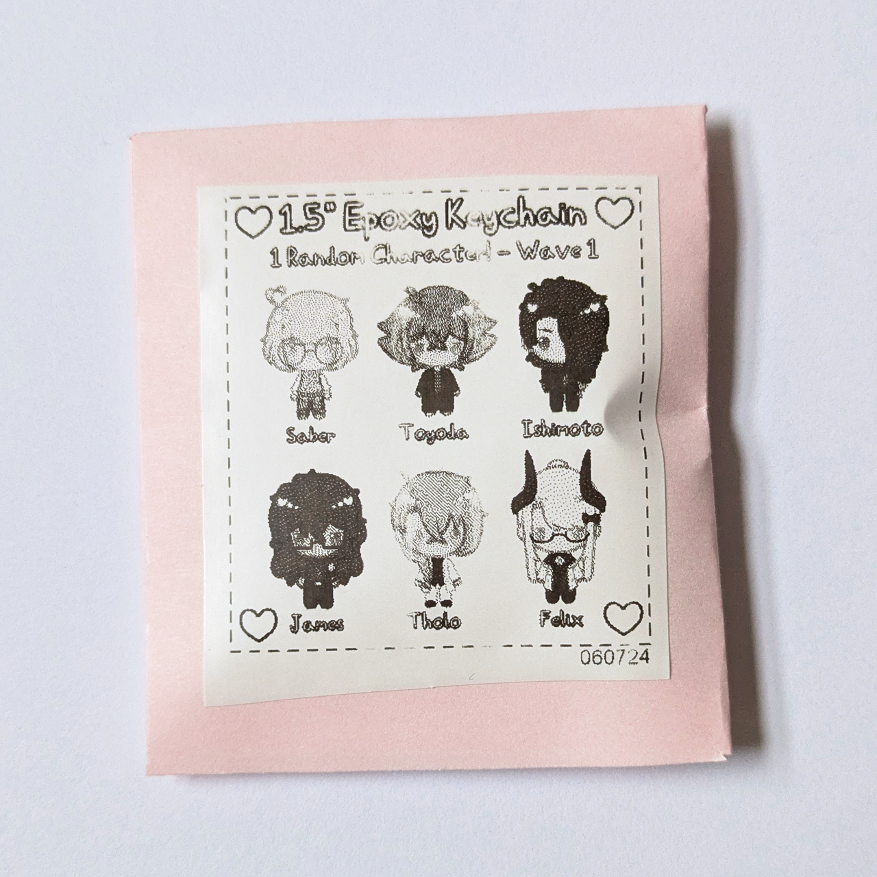 1.5" Epoxy Keychain Blind Bag - Wave 1