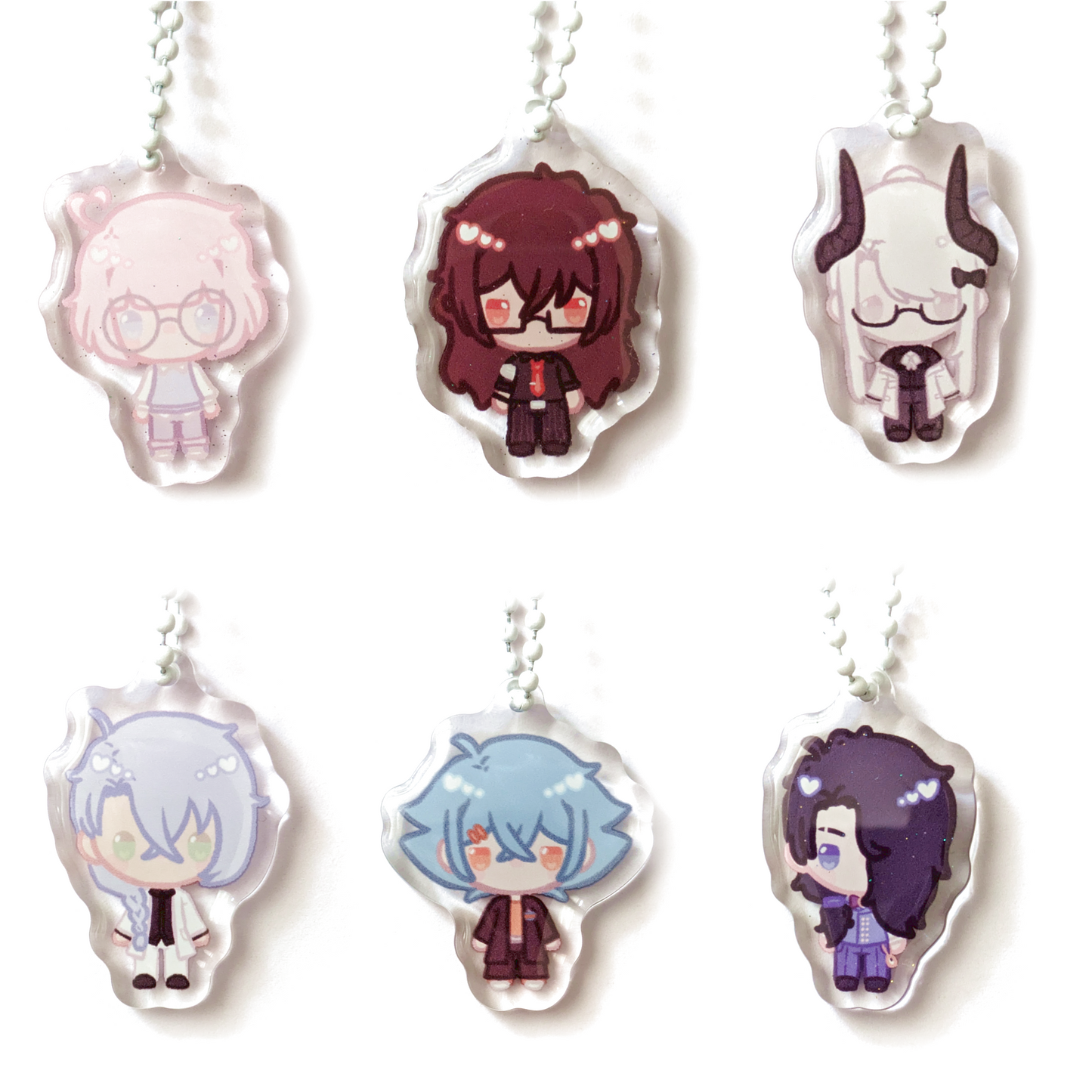 1.5" Epoxy Keychain Blind Bag - Wave 1