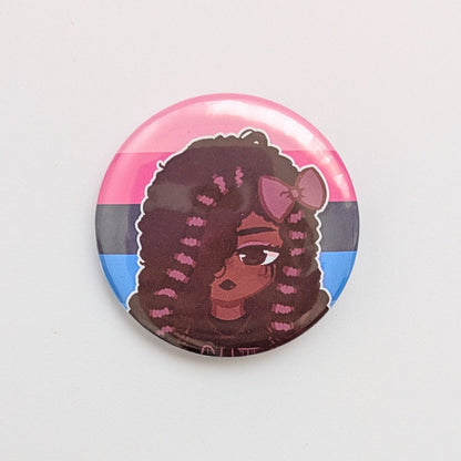 Ebony Mavis Pride Pins (Dmitri)