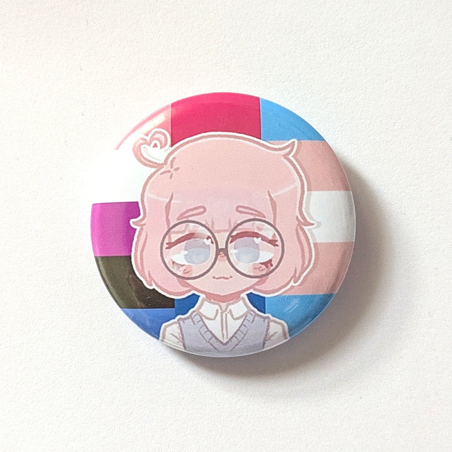 Saber Evans Pride Pins (ObsessILY)