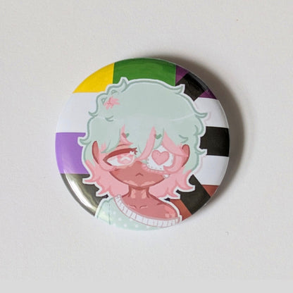 Tourmaline Pride Pins (Dmitri)