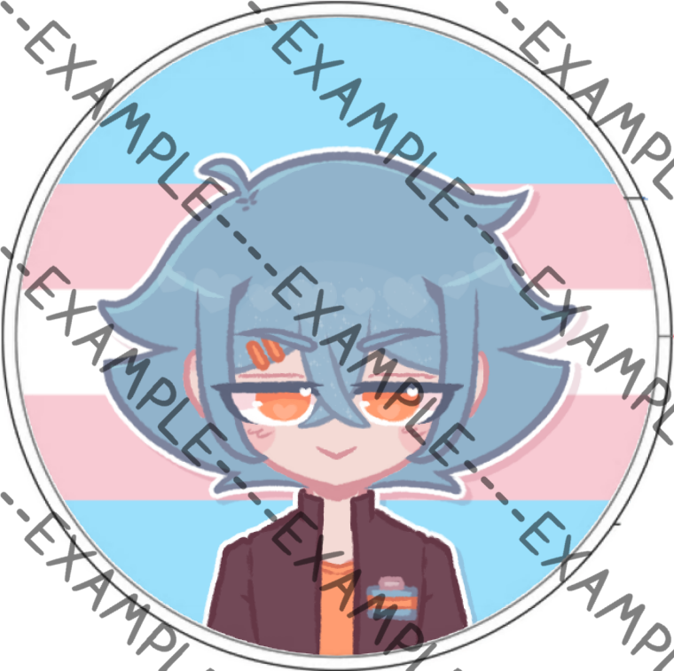 Toyoda Sora Pride Pins (Frostbitten)