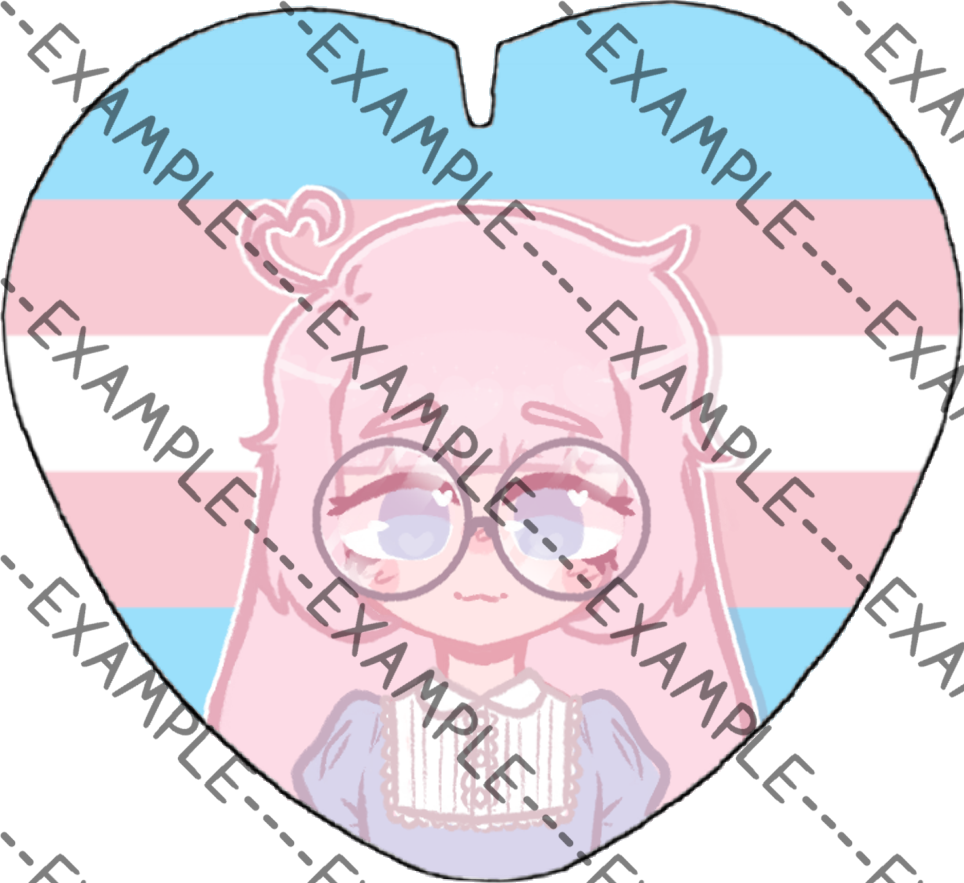 Saber Evans Pride Pins (ObsessILY)