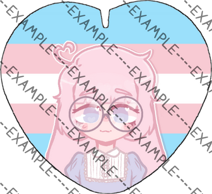 Saber Evans Pride Pins (ObsessILY)