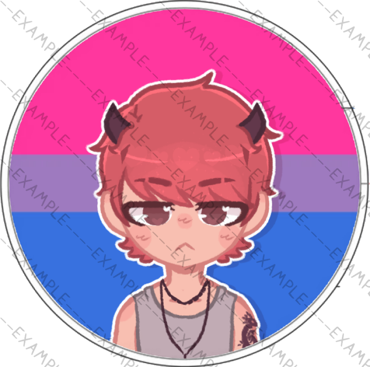 Vincent Pride Pins (Hots for Hell)