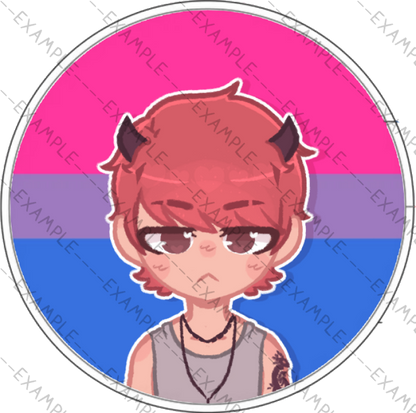 Vincent Pride Pins (Hots for Hell)