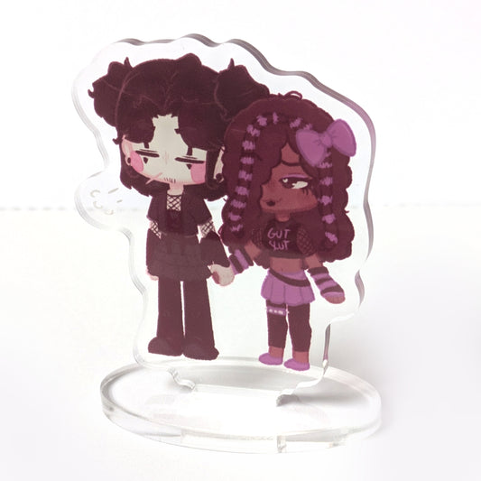 Viper + Ebony Acrylic Standee