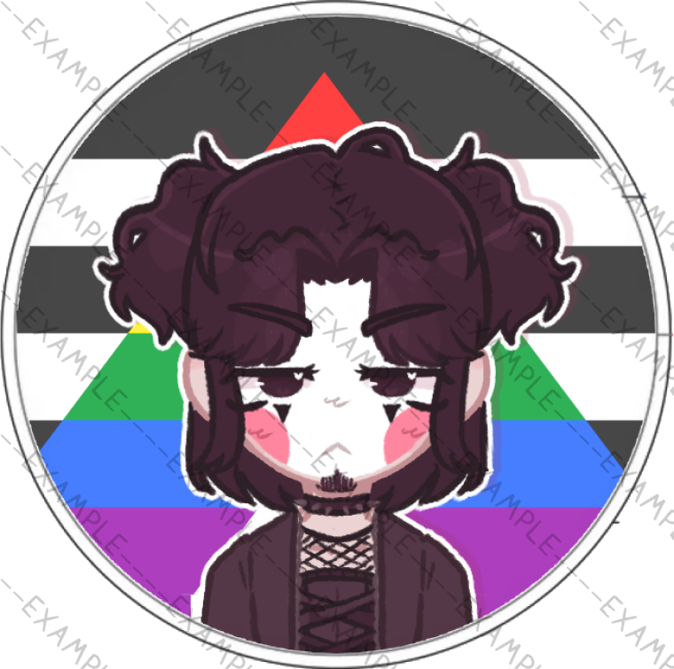 Viper Pride Pins (Dmitri)