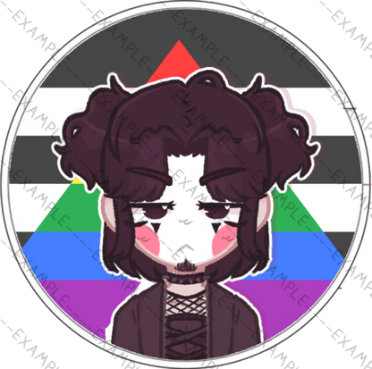 Viper Pride Pins (Dmitri)