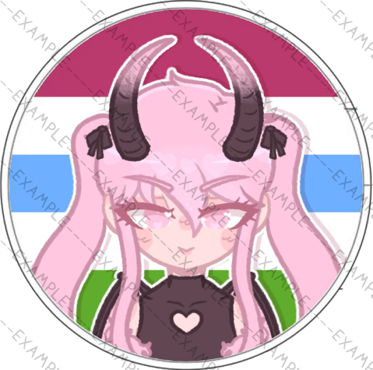 Trigger Pride Pins (Hots for Hell)